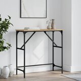 vidaXL Konzolna mizica sonoma hrast 75x32x75 cm inženirski les | Shoptok.si