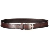 Guess Jeans LEATHER BELT MEN BROWN | shoptok.hr