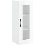  The Living Store Stenska omarica visok sijaj bela 34,5x34x90 cm - Stenska Omarica, (21500683) | Shoptok.si