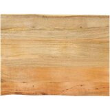 Stolna ploča 90x60x3 8 cm od masivnog drva manga sa živim rubom | shoptok.hr