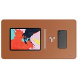 Satechi eco leather deskmate - brown