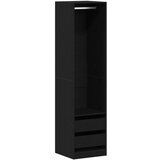 vidaXL Ormar Crni Hrast 50x50x200 cm od konstruiranog drveta | shoptok.hr