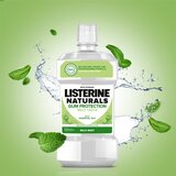 Listerine Naturals Gum Protection Mild Taste Mouthwash ustna vodica brez alkohola za krepitev zobne sklenine 500 ml unisex | Shoptok.si