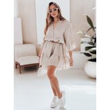 DStreet Sukienka letnia muślinowa LYVONNE jasnobeżowa | Shoptok.si