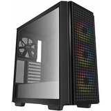 DeepCool E-Atx ohišje Cg540 črno kaljeno steklo, (21408698) Cene