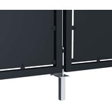  Vrtna vrata Čelik 300x175 cm Antracit | shoptok.hr