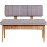 Woody Fashion Trpezarijska klupa Vina Bank 110x85x40cm Bež-Lavanda Cijene