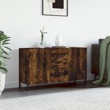  Komoda boja dimljenog hrasta 100 x 36 x 60 cm konstruirano drvo | shoptok.hr