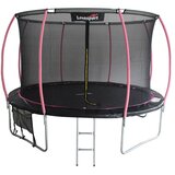 Lean sport Max trampolin crno-ružičasti 366cm | shoptok.hr