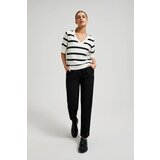 Marisse Women's Sweatshirt Z-Bl-4510 Black_Off White | ePonuda.com