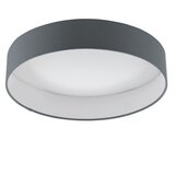 Eglo Palomaro 1 plafonjera/1, led, 18w, 2000lm, prečnik 405, plastika/tekstil antracit Cene