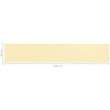 Balkonski zastor bež 90 x 500 cm HDPE | Eponuda.ba