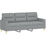  4-dijelni set sofa s jastucima svjetlosivi od tkanine | shoptok.hr