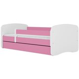 MID.YOU Dječji krevet Dreamy safari 160x80 sa madracem s ladicom Rozičasta | shoptok.hr