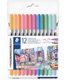  12BOJA PASTEL OBOSTRANI S 2 VRHA DESIGN JOURNEY STAEDTLER 3200 C12PA BLISTER | Shoptok.si