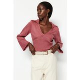 Trendyol Sweater - Pink - Slim fit Cene
