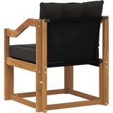  2 Kos Zunanji kavč Masiven les akacije Naravna, (5000271713) | Shoptok.si