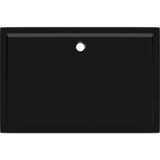  Pravokutna ABS tuš-kada crna 80 x 120 cm | shoptok.hr