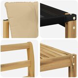  Set vanjskih sofa 7 kom. Bijela i bež | shoptok.hr
