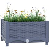  Visoka greda 40x40x23 cm polipropilen, (20618563) Cene