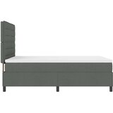  s opruga kutije Tamno siva 140 x 190 cm tkanina | shoptok.hr