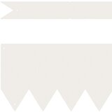  Ograda oko Travnjaka 20 pcs Bijelo 100 x 0,05 x 15 cm | Eponuda.com