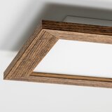  Brilagi - LED prigušiva svetiljka SLIMFRAME WOOD LED/25W/230V 34x34 cm + DO | Eponuda.com