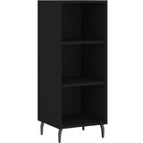 Maison Chic Komoda - Predalnik črna 34,5x32,5x90 cm inženirski les, (21716383) | Shoptok.si