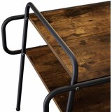  Stolić za kavu Dimljeni hrast 40 x 40 x 51 cm Konstruirano drvo | shoptok.hr