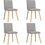 Maison Chic Jedilni stoli - Vzorci stoli 4 kosi Cloud Grey Fabric A666, (22031882) Cene
