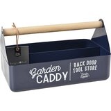 Burgon & Ball Vrtni-Caddy z lesenimi ročaji - atlantsko modra Cene