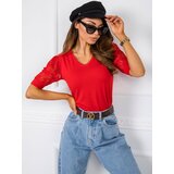 RUE PARIS Blouse-TP-BZ-5552.70-red | Shoptok.si