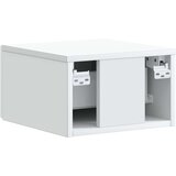  Stenski nočni omarici s predalom 2 pcs Bela 34,5 x 33 x 20 cm, (5000209527) | Shoptok.si