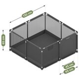  Dječje igralište Cozy 20 Graphite - 130 cm | shoptok.hr