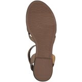 s.Oliver Sandali & Odprti čevlji Ledersandale 5-28100-28-512 Bež | Shoptok.si