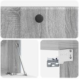 TV Omarica za TV, ki jo lahko montiraš na steno Siva Sonoma, (5000220401) | Shoptok.si