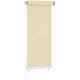  Vanjska roleta za zamračivanje krem 60 x 140 cm HDPE | shoptok.hr