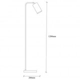 Opviq podna lampa emek 4081 us