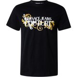 Versace Jeans Couture Majica zlato-rumena / črna / bela Cene