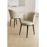 Hanah home set stolica, 4 dijela, krem Slike