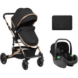 Kikka Boo Amaia Premium kolica za bebe 3u1 Black | ePonuda.com