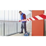 Tesa Opozorilni trak (100 m x 80 mm, belo-rdeče barve) | Shoptok.si