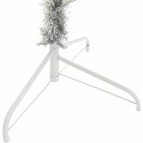  Umjetno predsvijetljeno božićno drvce Srebrno 240 cm PET | shoptok.hr