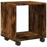  Pokretni ormarić boja hrasta 37x33x42,5 cm konstruirano drvo | shoptok.hr