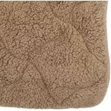  Poletna odeja Taupe 200 x 220 cm Mikrofibra in Teddy flis, (5000284547) | Shoptok.si