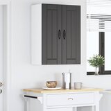  Ormar za Zid Lucca 2 pcs Crna 30 x 31 x 80 cm Konstruirano drvo | shoptok.hr