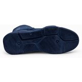 Ombre Men's ankle sneaker boots with sculpted sole - navy blue | Shoptok.si