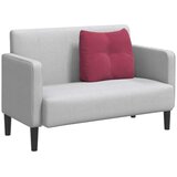  Jastuk za leđa Vinska crvena 60 x 24 x 50 cm Baršun | shoptok.hr