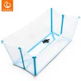 Stokke kad Flexi bath transparent blue Cene