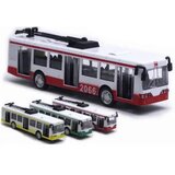 Magic Toys Trolejbus kovinski model v več barvnih različicah 1/90 | Shoptok.si